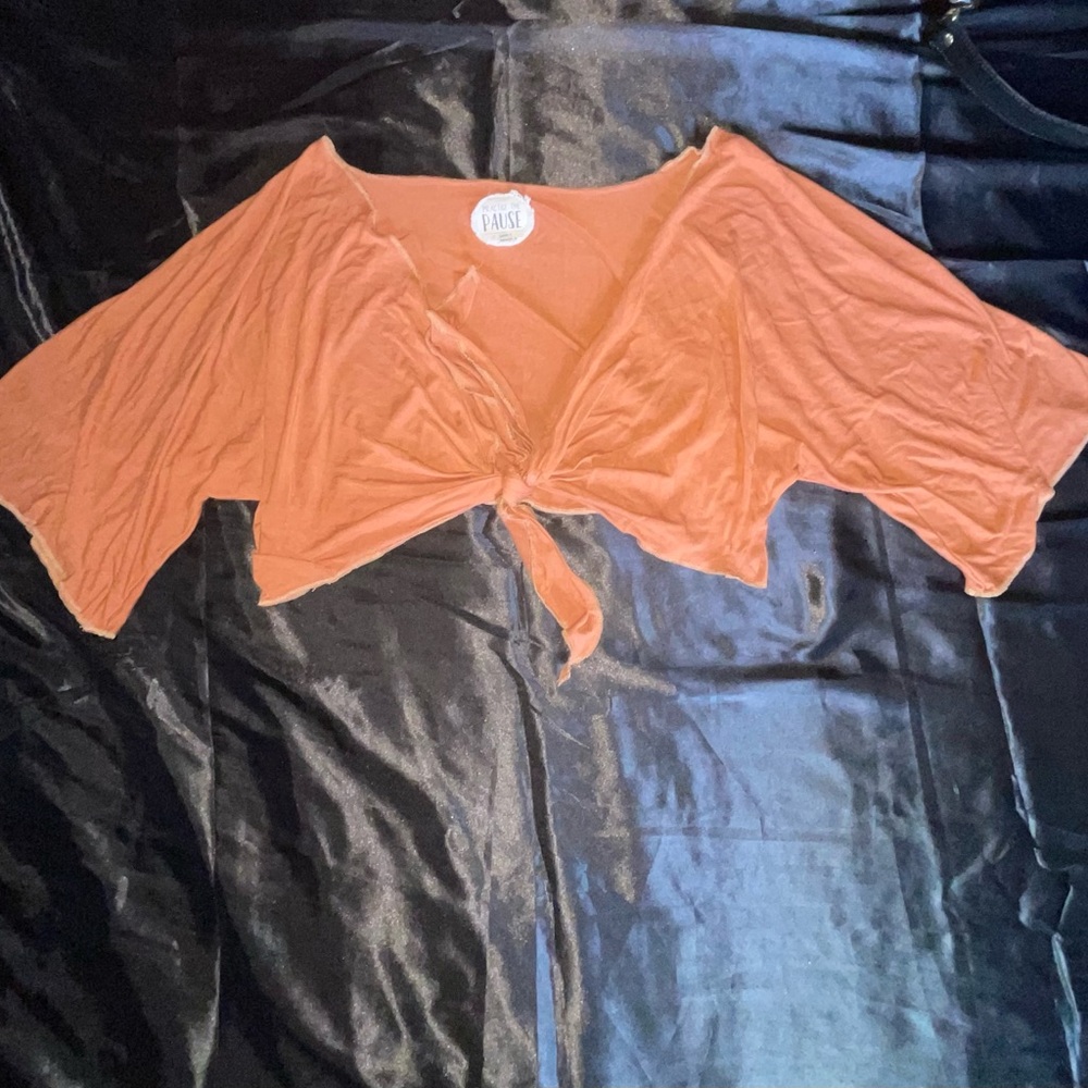 Boutique Boho styled tied top